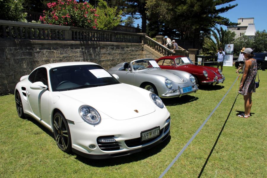 Porsche 997 and 356s