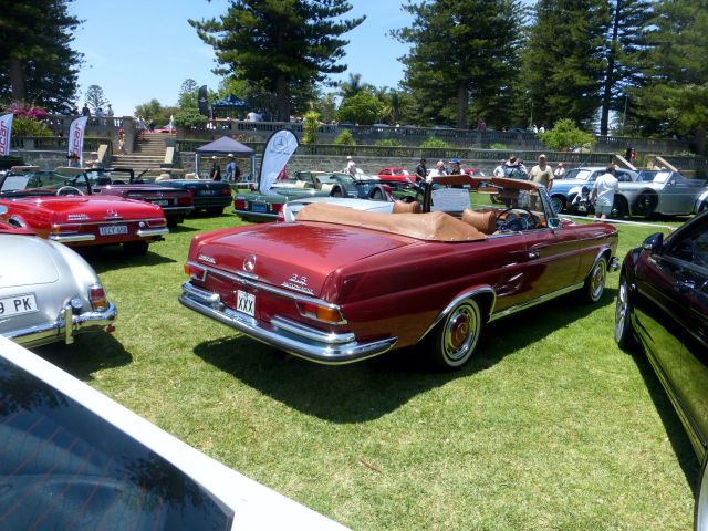 COTM15 MB280SE 3.5 Cabrio rear